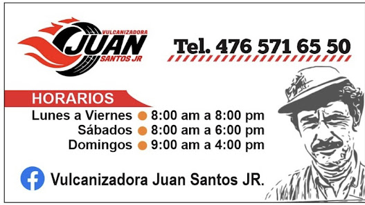 Vulcanizadora Juan Santos Jr. Movil Y Establecida